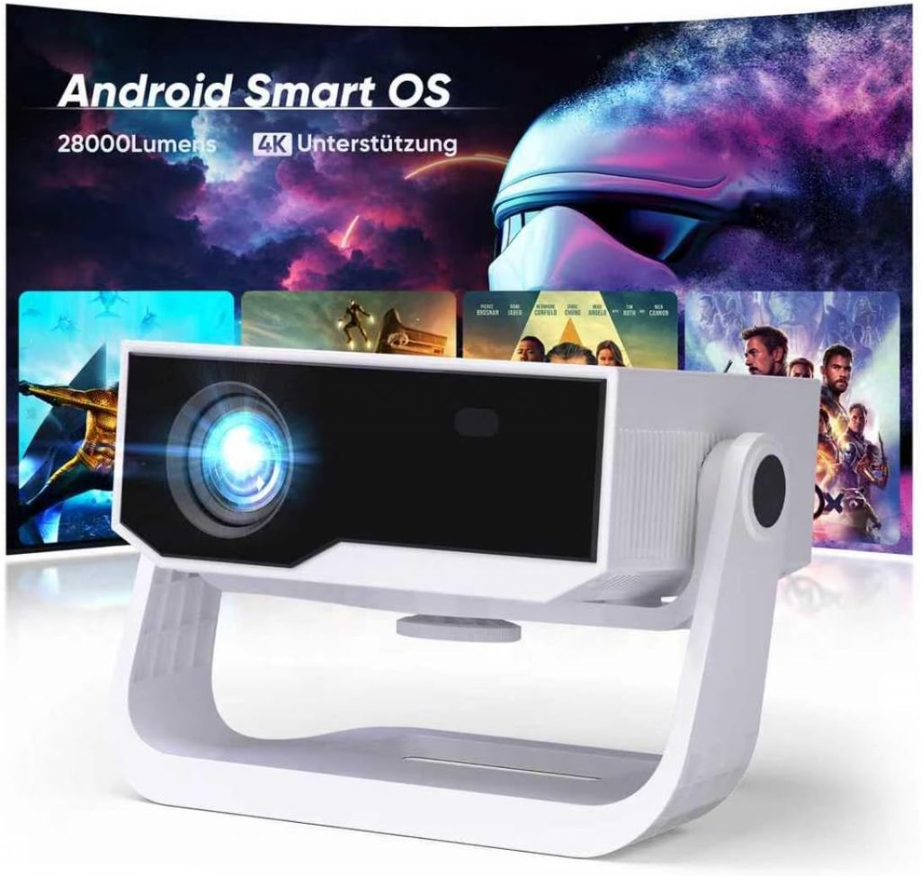 👑 2025 Neuer Smart Beamer 4K Unterstützung, Android 11, Full HD 1080P, 28000 Lumens, WiFi 6 & BT 5.2, 120° Verstellbarer Ständer, Elektrischer Fokus, Trapezkorrektur, Heimkino Beamer für Switch/PS5138,99€ statt 349,99€ – 61,0 🔥🚚 Verkauft von HuaQian Tech und Versand durch Amazon83 Bewertungen: 4.9 / 5.0 ⭐️⭐️⭐️⭐️⭐️🛒 zu Amazon https://www.amazon.de/dp/B0FWK79WSL/?th=1&tag=preisfehlerheute-21#038;psc=1&tag=preisfehlerheute-21
