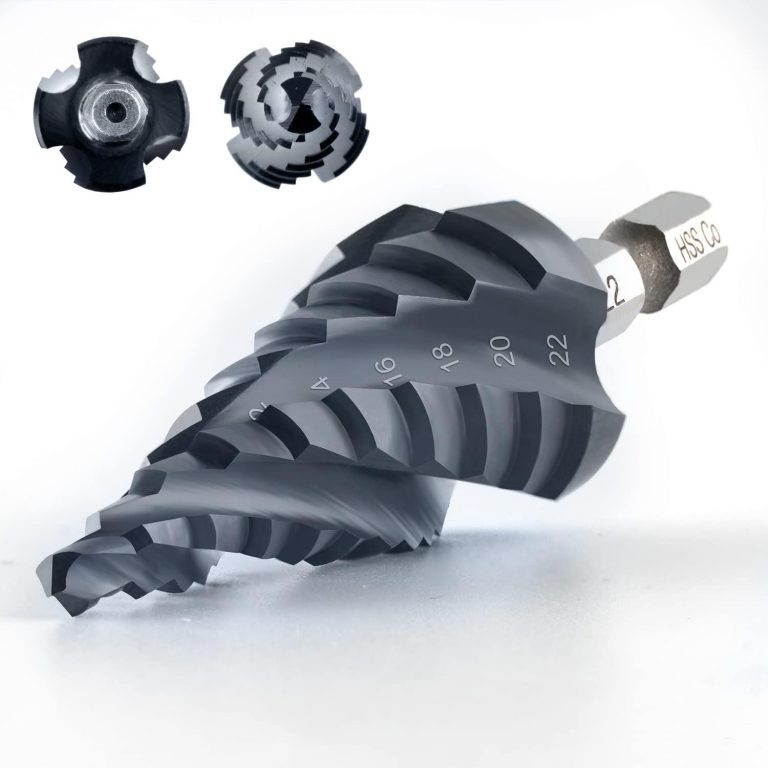 toolant® Kobalt HSS Stufenbohrer [6,35mm Schaft] - Ø 4-22mm Vier Spiralnuten Stufenbohrer,für Metall, Edelstahl, Kunststoff, Holz - 10 Stufen Konusbohrer25,49€ statt 29,99€➡️ https://www.amazon.de/dp/B0B91ZRN26/?tag=preisfehlerheute-21