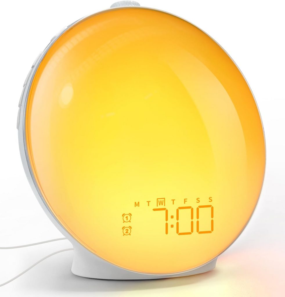 Dekala Tageslichtwecker Lichtwecker Sonnenaufgang Sonnenuntergangssimulation, Vollbild-Digitaler Wecker mit Doppelalarmen, Rotationstaste, Natürlichen Klängen, FM-Radio für Erwachsene & Kinder33,99€ statt 49,99€➡️ https://www.amazon.de/dp/B0C5M5C8NG/?tag=preisfehlerheute-21