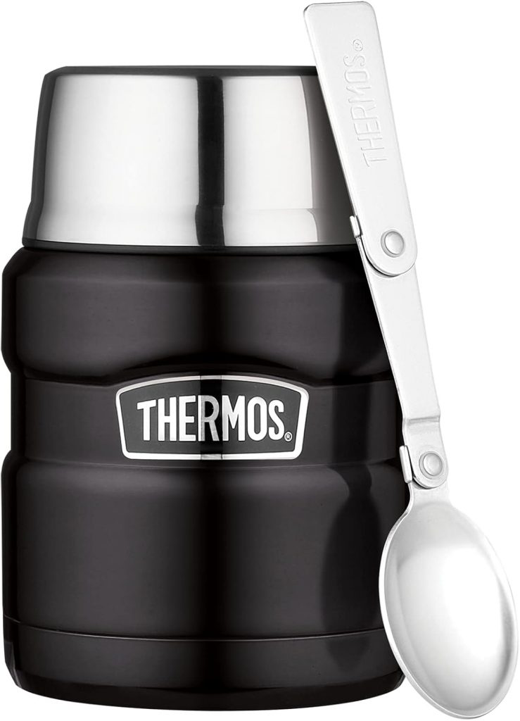 🤴 Thermos Stainless King Thermobehälter für Essen schwarz matt 0,47l - Edelstahl, absolut dicht, hält Speisen 9h heiß & 14h kalt, mit klappbarem Löffel, BPA-frei21,53€ statt 34,95€ - 39,00 % 🔥🚚 Verkauft durch Amazon und Versand durch Amazon10,237 Bewertungen: 4.6 / 5.0 ⭐️⭐️⭐️⭐️⭐️🛒 zu Amazon https://www.amazon.de/dp/B06XRQY3RN/?amp%3Btag=preisfehlerheute-21&%3Bamp%3Bth=1&%3Bamp%3Bpsc=1&tag=preisfehlerheute-21