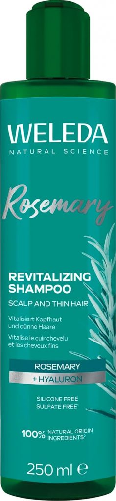 WELEDA Bio Rosmarin Revitalising Shampoo - Naturkosmetik Haarpflege Seife mit Hyaluronsäure & Rosmarinöl für mehr Volumen & eine gesunde Kopfhaut - Haarshampoo ohne Silikone & Sulfate (vegan, 250ml)3,96€ statt 6,95€➡️ https://www.amazon.de/dp/B0DJTDQG5G/?tag=preisfehlerheute-21