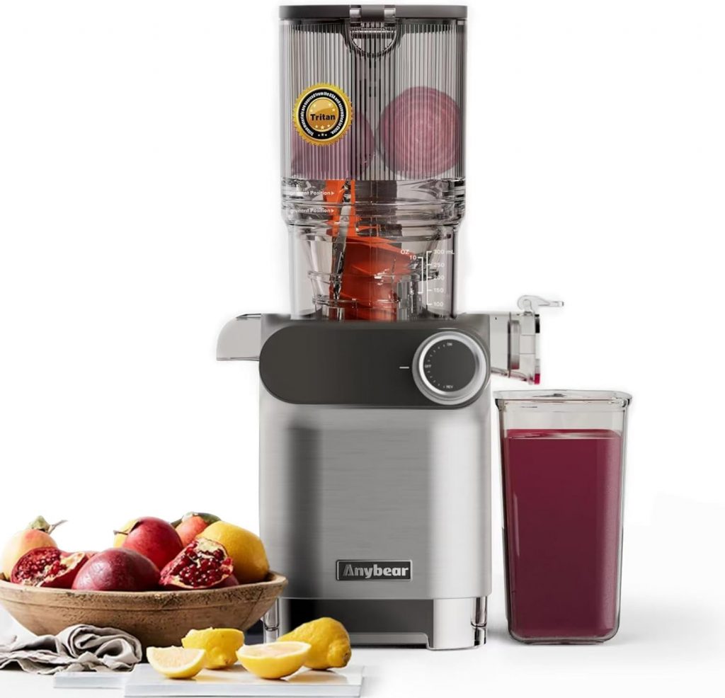 👑 Anybear Kaltpressjuicer, 200W Entsafter mit langsamer Drehung, 4,3" großer Einfüllschacht für ganze Früchte und Gemüse | Verbesserte Schnecke | Tritan-Material (Silber)198,99€ statt 399,99€ – 51,0 🔥🚚 Verkauft von RED-LETTER SHOP und Versand durch Amazon148 Bewertungen: 4.6 / 5.0 ⭐️⭐️⭐️⭐️⭐️🛒 zu Amazon https://www.amazon.de/dp/B0FHZWCDMK/?tag=preisfehlerheute-21