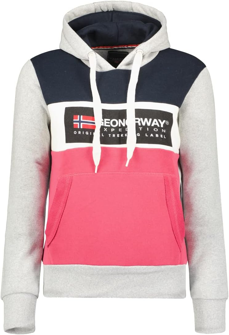 Geographical Norway Damen Golem Lady Kapuzenpullover, Hellgrau, 4213,10€ ➡️ https://www.amazon.de/dp/B09V1J9H3D/?tag=preisfehlerheute-21
