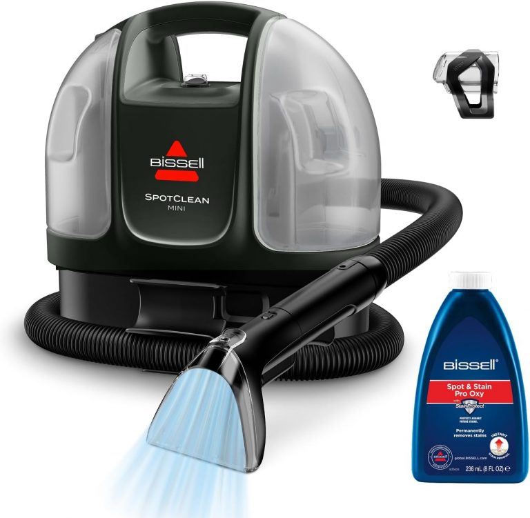 Bissell SpotClean Mini Polsterreiniger Gerät mit Kabel, Tragbarer Teppichreiniger, Optimal für schnelle Reinigungen, Kompakt & Leicht Waschsauger, Mobiler Nasssauger für Auto, Boot, Sofa & Mehr, 4149189.00€ ➡️ https://www.amazon.de/dp/B0F6CWS4ZN/?tag=preisfehlerheute-21