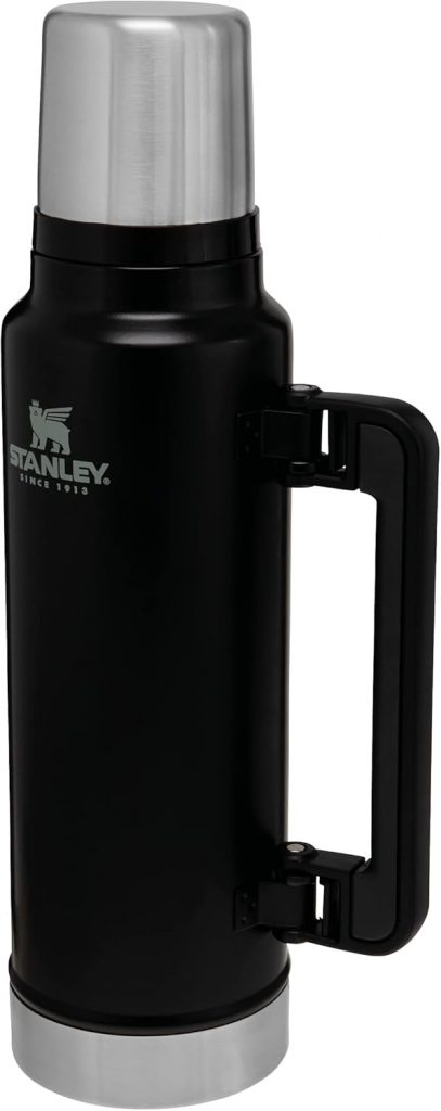 STANLEY Classic Legendary Thermosflasche 1.4L – Thermos Hält 40 Stunden Heiß Oder Kalt – Edelstahl Thermoskanne – BPA-Frei – Spülmaschinenfest – Matte Black39,99€ statt 64,95€➡️ https://www.amazon.de/dp/B07P6D2F69/?tag=preisfehlerheute-21