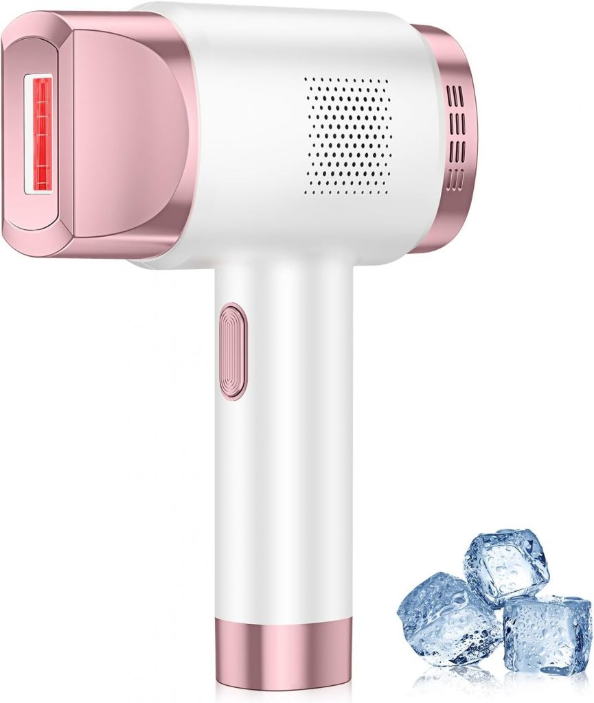 Enthaarung Gerät mit Eis Kühlung, 21J Energie Haarentferner 9 Stufen, Auto Blitz, 600-1200nm Rotlicht, LCD Display, für Frauen Männer, Beine Bikinizone Arme Achseln17.99€ ➡️ https://www.amazon.de/dp/B0FNR4PGGN/?tag=preisfehlerheute-21