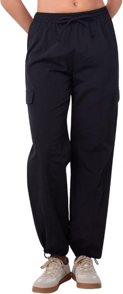 Totatuit Cargohose Damen Leichte Wanderhose mit Tasche Trekkinghose Schnelltrocken Wasserdicht Outdoor Hosen Baggy Outdoorhose Sportlich Jogginghose Schwarz S6.99€ ➡️ https://www.amazon.de/dp/B0DLNCKJ3J/?tag=preisfehlerheute-21