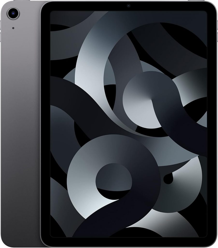 2022 Apple iPad Air (10,9-zoll, Wi-Fi, 64GB) Space Grau (Generalüberholt)