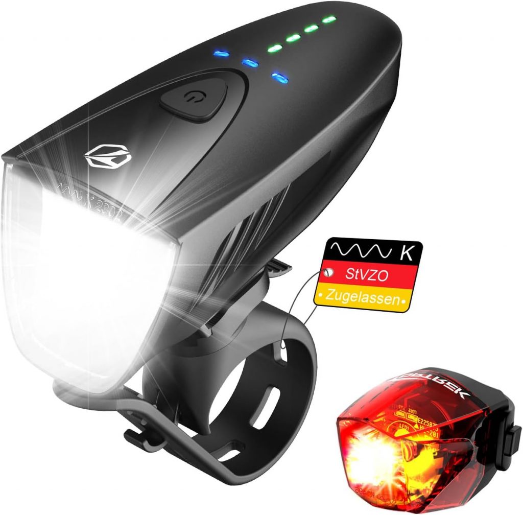 🤴 toptrek Fahrradlicht Set 100LUX, Fahrradbeleuchtung Set USB Aufladbar, Fahrradlampe StVZO Zugelassen, Fahrrad Lichter Led Set IPX5 Wasserdicht Vorne Frontlicht & Rücklicht Set22,59€ statt 29,99€ – 25,0 🔥🚚 Verkauft von DrotenDirect DE und Versand durch Amazon1,687 Bewertungen: 4.3 / 5.0 ⭐️⭐️⭐️⭐️🛒 zu Amazon https://www.amazon.de/dp/B0D9NRFH68/?tag=preisfehlerheute-21