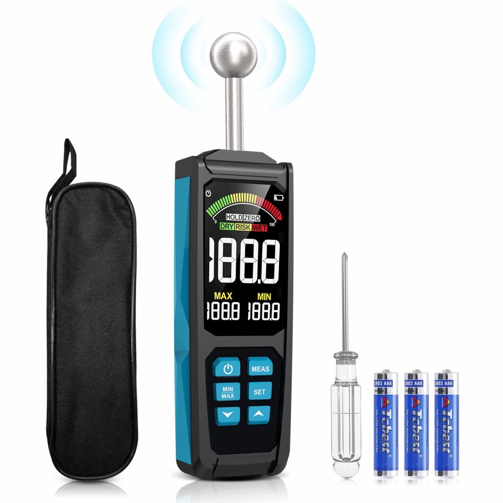 👑 Feuchtigkeitsmessgerät, DURFICST 3-Zoll-HD-Farb-Großbild-Feuchtemessgerät mit Stoffbeutel, 20-40 mm Tiefenanalyse Feuchtigkeitsmesser,für Alle Baumaterialien, Holz, Wand, Putz, Mauerwerk67,98€ statt 99,99€ – 33,0 🔥🚚 Verkauft von DURFICST-EU und Versand durch Amazon489 Bewertungen: 4.5 / 5.0 ⭐️⭐️⭐️⭐️⭐️🛒 zu Amazon https://www.amazon.de/dp/B0BMPC6NWM/?tag=preisfehlerheute-21