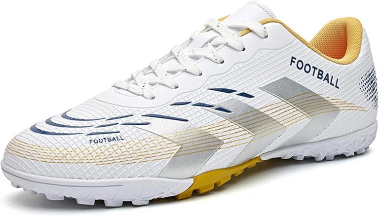 NUTTOPL Fußballschuhe Herren High Top Professionelle Fussballschuhe Professionelle Turf Fußballschuhe Jugendliche Athletics Trainingsschuhe Outdoor Training Sportschuhe Platin Gold 35 EU10.99€ ➡️ https://www.amazon.de/dp/B0FKT1BJ5X/?tag=preisfehlerheute-21
