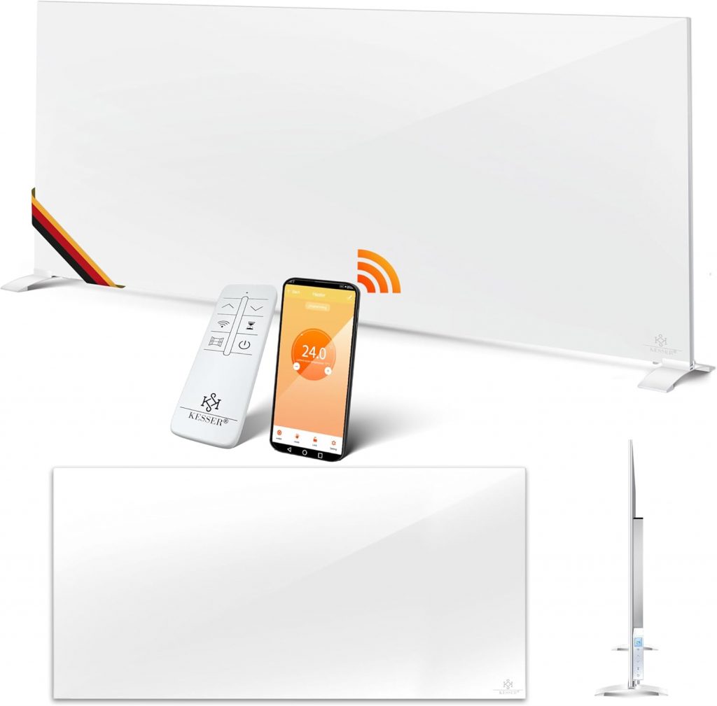 KESSER® Infrarotheizung 700W Aluminiumheizung Energiesparend 2in1 Standgerät & Wandmontage Elektroheizung mit Erkennung Offener Fenster + Fernbedienung & App-Steuerung Thermostat Infrarot Heizpaneel159,80€ statt 169,80€➡️ https://www.amazon.de/dp/B0DNJR1LJZ/?tag=preisfehlerheute-21