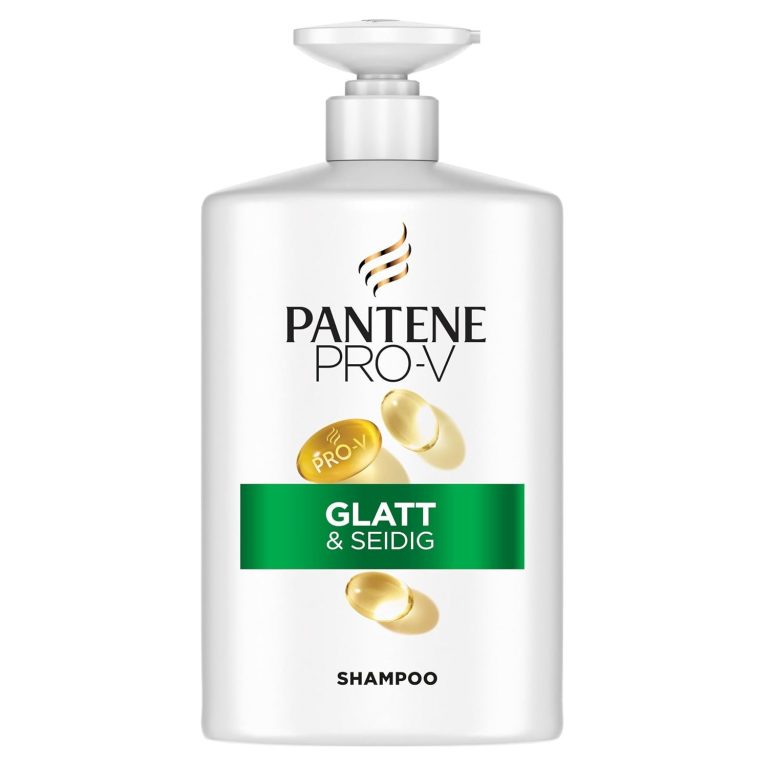 Pantene Pro-V Glatt & Seidig Shampoo 1000ml Pumpspender für Krauses, Stumpfes Haar, Reinigt Sanft, Schützt die Haarbindungen, Ohne Silikone, Mineralöle und Farbstoffe, Active Nutri-Plex-Technologie7.05€ ➡️ https://www.amazon.de/dp/B08F6SNSC3/?tag=preisfehlerheute-21
