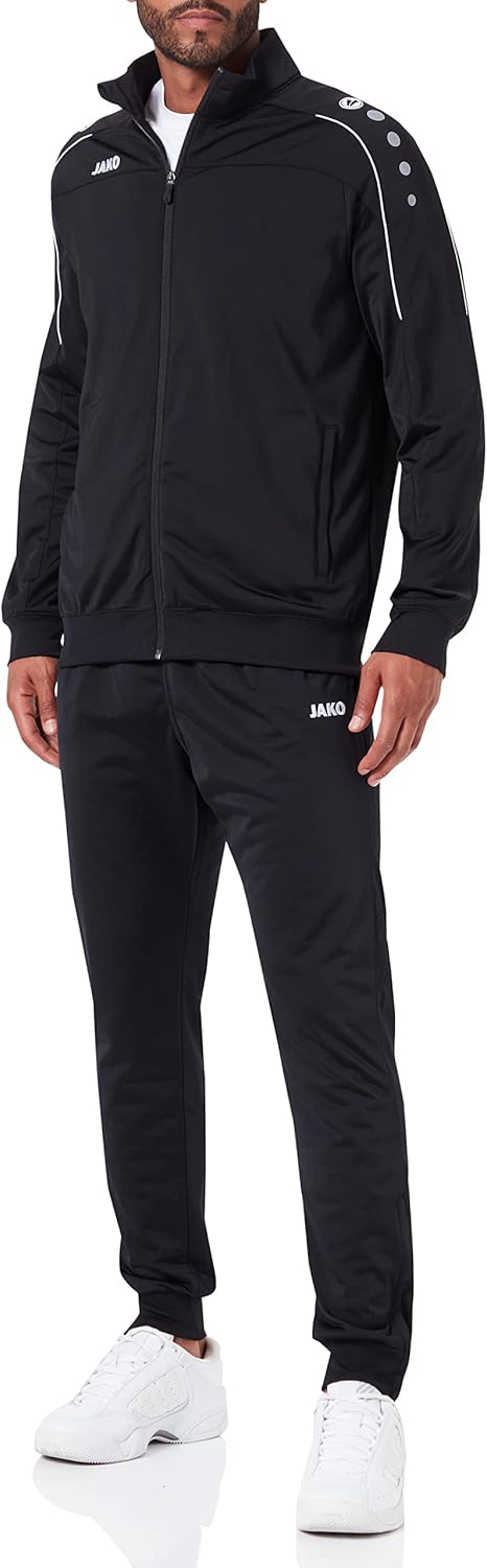 JAKO Unisex Trainingsanzug Polyester Classico, Schwarz, L29.69€ statt 67.98€➡️ https://www.amazon.de/dp/B07QNKLCYW/?tag=preisfehlerheute-21