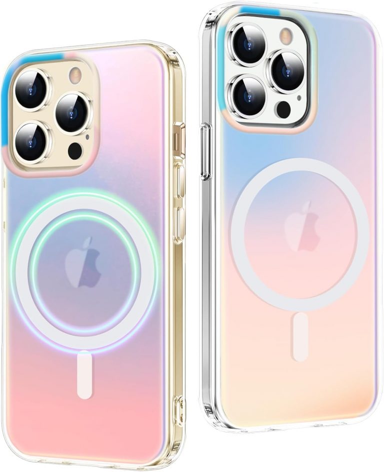 2Buyshop Handyhülle für iPhone 14 Pro Hülle für Mag-Safe Stoßfeste Kratzfeste Holografisch Irisierend Robust Hülle mit Farbwechsel Effekt Schutzhülle für iPhone 14 Pro Case Cover 6,1‘’2.99€ statt 9.99€➡️ https://www.amazon.de/dp/B0DHZSRVH9/?tag=preisfehlerheute-21