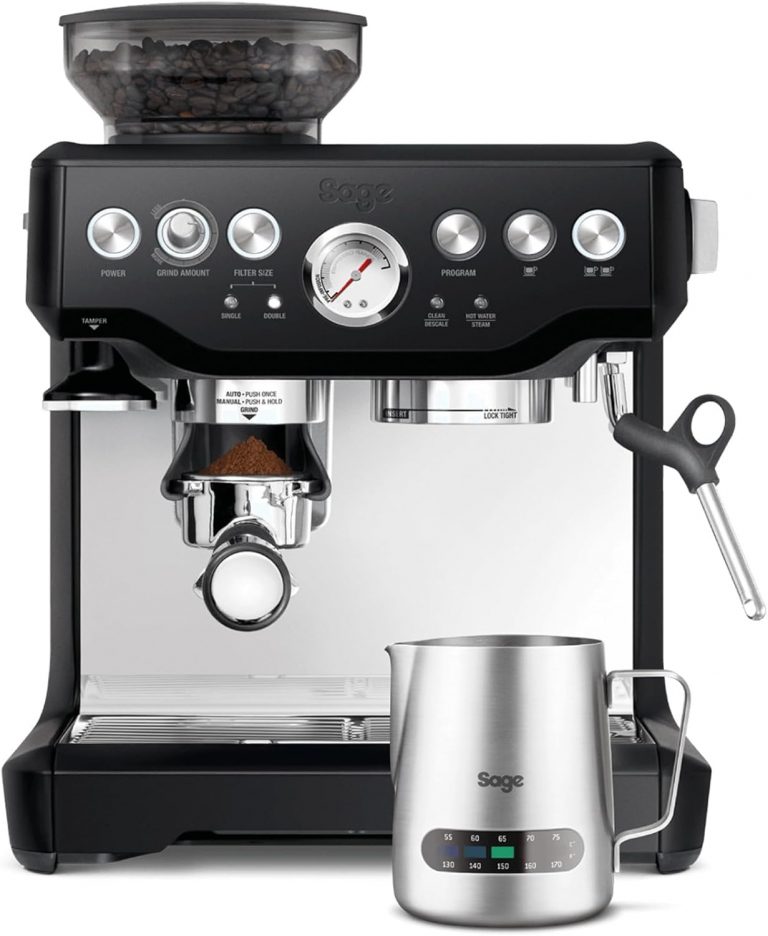 🤴 Sage - The Barista Express - Kaffeemaschine mit manuellem Milchaufschäumer & integriertem Mahlwerk - 16 Mahlgradeinstellungen, automatisches Mahlen, individueller Milchschaum - Schwarzer Trüffel479,00€ statt 729,95€ - 35,00 % 🔥🚚 Verkauft von Pattern Europe und Versand durch Amazon3,812 Bewertungen: 4.4 / 5.0 ⭐️⭐️⭐️⭐️🛒 zu Amazon https://www.amazon.de/dp/B07HRCQ7L3/?amp%3Btag=preisfehlerheute-21&amp%3Bth=1&amp%3Bpsc=1&tag=preisfehlerheute-21