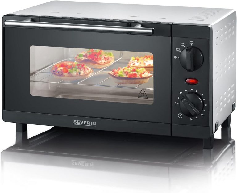 SEVERIN Mini Back- und Toastofen, kompakter Backofen inkl. Grillrost und Backblech, mit Ober- und Unterhitze, 800W, 9 L, silber /schwarz, TO 205234,99€ statt 59,99€➡️ https://www.amazon.de/dp/B00BN5D88M/?tag=preisfehlerheute-21