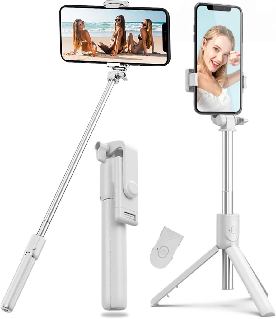 🤴 Selfie Stick Bluetooth Handy, Tripod stativ,4 in 1 Selfie Stange aus Aluminium Erweiterbar mit Kabelloser Fernbedienung um 360° Drehbar für iPhone Android Samsung Zoll Smartphones (weiß)6,99€ statt 10,00€ - 31,00 % 🔥🚚 Verkauft von Candloosh OÜ und Versand durch Amazon3,236 Bewertungen: 4.0 / 5.0 ⭐️⭐️⭐️⭐️🛒 zu Amazon https://www.amazon.de/dp/B0B212X4MY/?amp%3Btag=preisfehlerheute-21&tag=preisfehlerheute-21