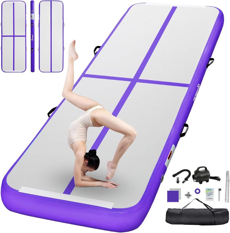 FBSPORT Airtrack Matte, 10cm Hoch Verdicken 3M Tumbling Matte,Gymnastikmatte mit Luftpumpe,Trainingsmatte mit Tragetasche,Turnmatte für Zuhause, Outdoor,Yoga118,37€ statt 169,99€➡️ https://www.amazon.de/dp/B0DBVTVMQJ/?tag=preisfehlerheute-21