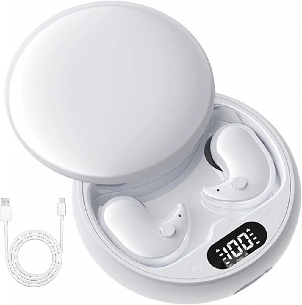 Visound Drift - Invisible Earbuds, Unsichtbare kabellose Schlaf-Ohrhörer, Weiche Schlaf Kopfhörer Ohrstöpsel, Mini Ohrhörer mit Geräuschunterdrückung, Bluetooth Kopfhörer für Schlaf, Sport (Weiß)6.55€ ➡️ https://www.amazon.de/dp/B0FKTF416T/?tag=preisfehlerheute-21