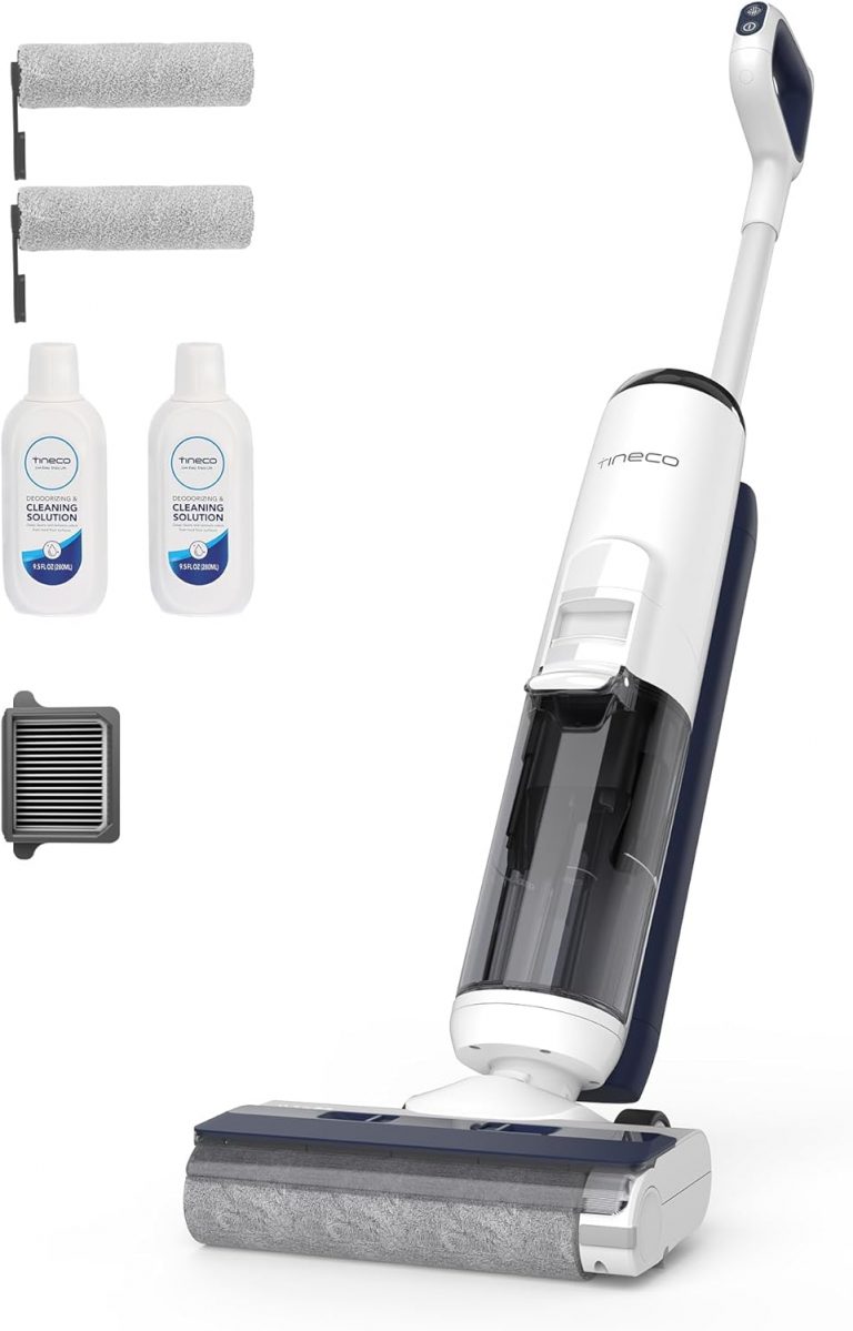 Tineco iFLOOR 5 Breeze Complete Nass Trockensauger, EIN-Schritt-Reinigung für Hartböden, Kantenreinigung <0.5cm, Dreifache Batterielebensdauer, Selbstreinigung, Leichtes Kabelloses Saugwischer, Blau149.00€ statt 299.00€➡️ https://www.amazon.de/dp/B0CRR9KDK8/?tag=preisfehlerheute-21