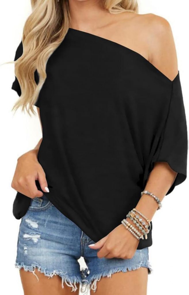 👑 Eniloyal Damen Oberteile Schulterfrei Elegant Oversize T-Shirt mit Fledermausärme Locker19,79€ statt 29,99€ – 35,0 🔥🚚 Verkauft von Eniloyal-EU und Versand durch Amazon678 Bewertungen: 4.5 / 5.0 ⭐️⭐️⭐️⭐️⭐️🛒 zu Amazon https://www.amazon.de/dp/B0CRP5ZSM9/?th=1&tag=preisfehlerheute-21#038;psc=1&tag=preisfehlerheute-21