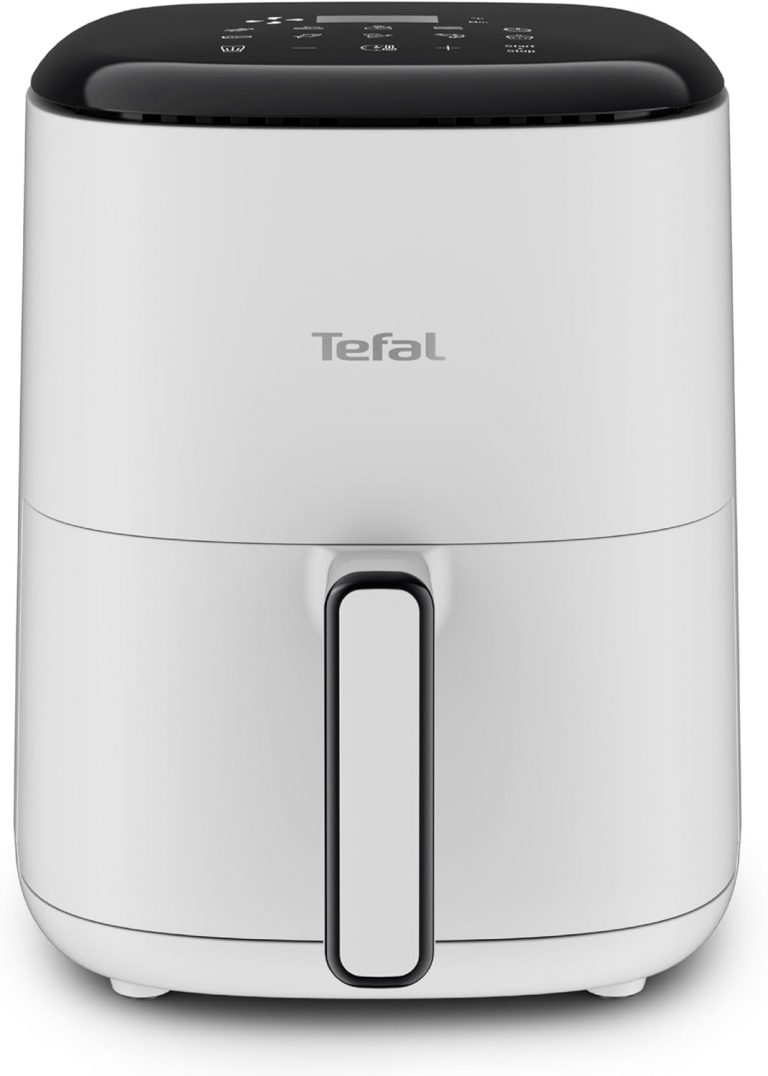 Tefal Easy Fry Compact Heißluftfritteuse/Airfryer 3 L – kompakt für 1–4 Personen, 10 Programme mit Touch-Display, antihaftbeschichtet, energiesparend, gesund & knusprig genießen, EY145A54.99€ ➡️ https://www.amazon.de/dp/B0CF9RZ5NV/?tag=preisfehlerheute-21