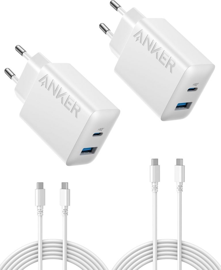 Anker 20W USB C Ladegerät, iPad Netzteil, USB-Schnellladenetzteil, iPad Ladegerät, Kompatibel mit iPhone 17/16/15 Series (2X 1,5m USB C Kabel inkl.)12.99€ ➡️ https://www.amazon.de/dp/B0DWL8T8NN/?tag=preisfehlerheute-21