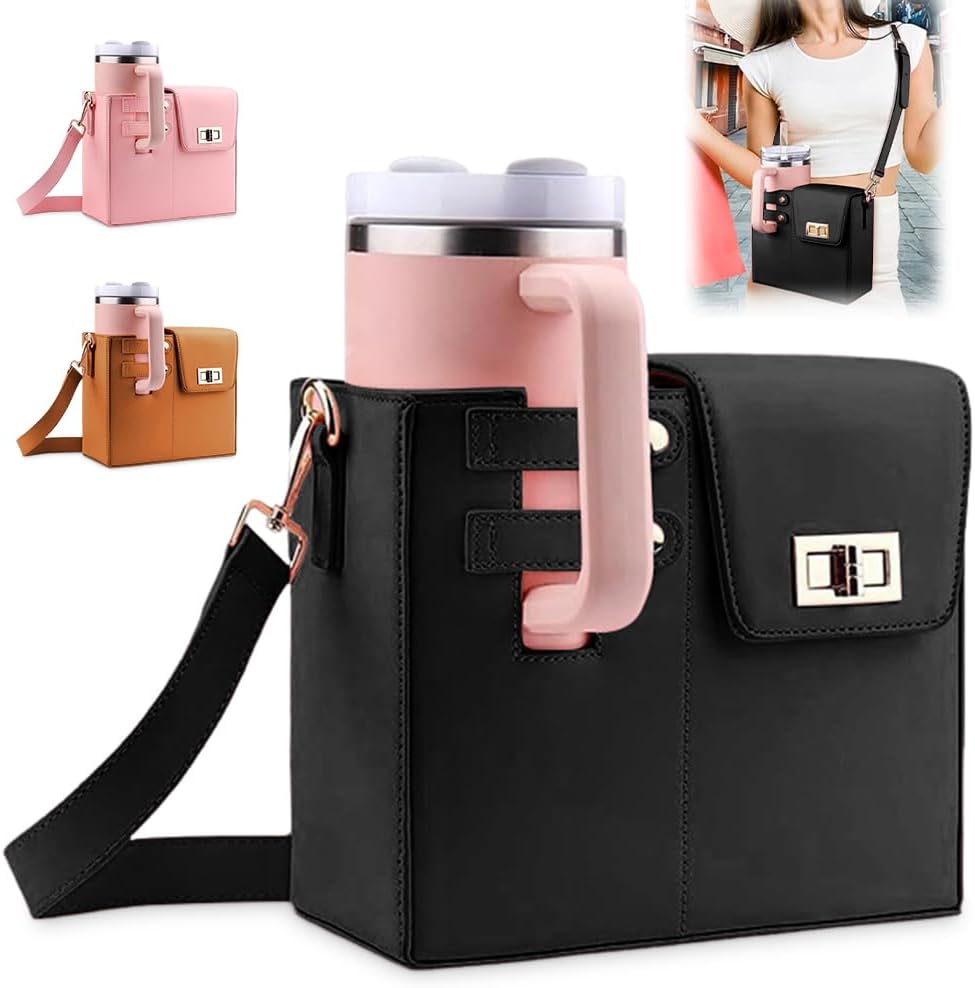 Tasche für Stanley Cup 40oz Tragetasche für Stanley Cup, Stanley Cup Tasche Wasserflaschen mit Fach und Verstellbarem Schultergurt StanleyCup Zubehör Tasches für Einkaufen Wandern Reisen Camping9,99€ statt 10,99€➡️ https://www.amazon.de/dp/B0DPCFMS7C/?tag=preisfehlerheute-21