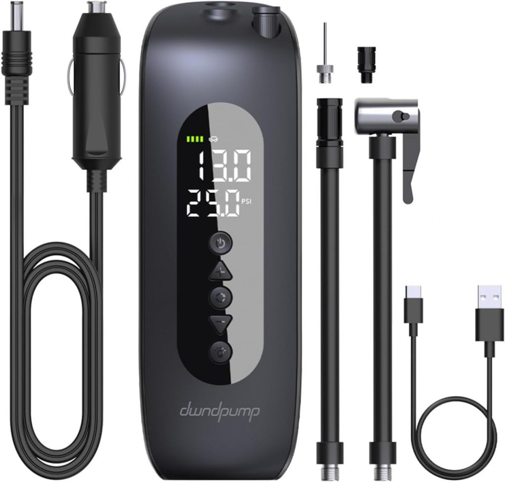 👑 Elektrische Luftpumpe 150 PSI, Elektrischer Kompressor, Tragbar Akku Fahrradpumpe, Mini Reifenpumpe mit Digital LED Anzeige, Wiederaufladbare Reifenpumpe für Fahrrad, E-Bike, Auto, Motorrad19,98€ statt 41,55€ - 52,00 % 🔥🚚 Verkauft von dwndpump EU und Versand durch Amazon19 Bewertungen: 4.5 / 5.0 ⭐️⭐️⭐️⭐️⭐️🛒 zu Amazon https://www.amazon.de/dp/B0F6MJTXTP/?amp%3Btag=preisfehlerheute-21&tag=preisfehlerheute-21