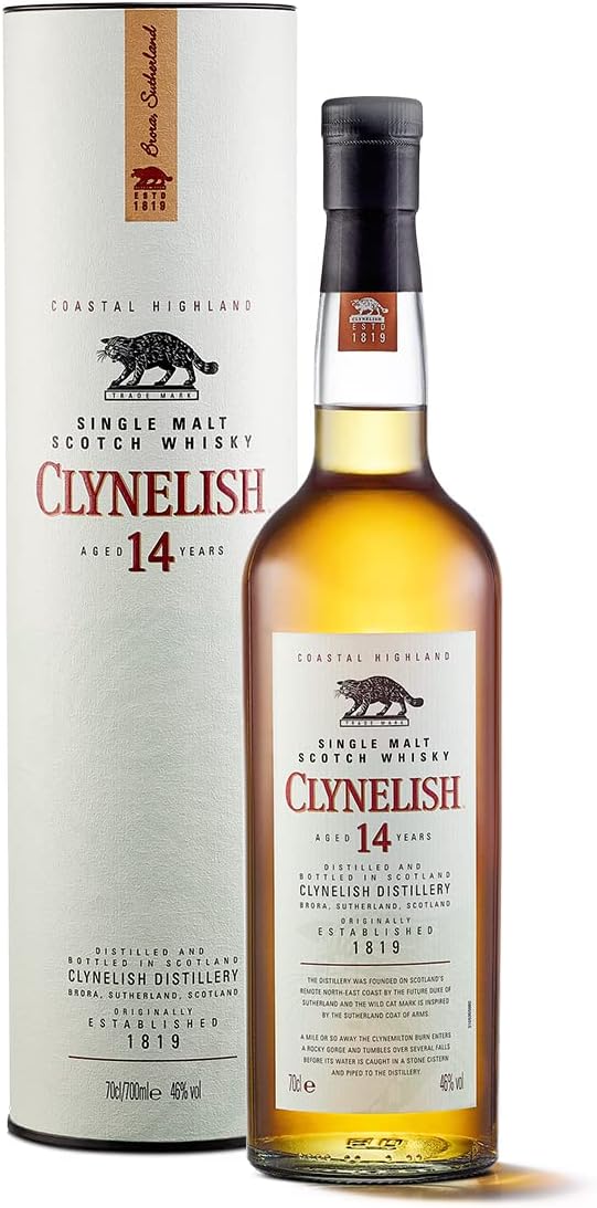 Clynelish 14 Jahre, Single Malt Scotch Whisky, Klassischer, handgefertigt in Schottland, 46 % vol, 700ml Einzelflasche41,98€ statt 55,69€➡️ https://www.amazon.de/dp/B001GLKBT2/?tag=preisfehlerheute-21