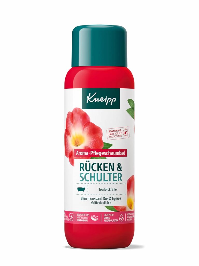 Kneipp Aroma-Pflegeschaumbad Rücken & Schulter – Wohltuend für Rücken, Nacken und Schulter – Rezeptur ohne Mikroplastik – 400ml3,13€ statt 3,99€➡️ https://www.amazon.de/dp/B0DG94WWZS/?tag=preisfehlerheute-21