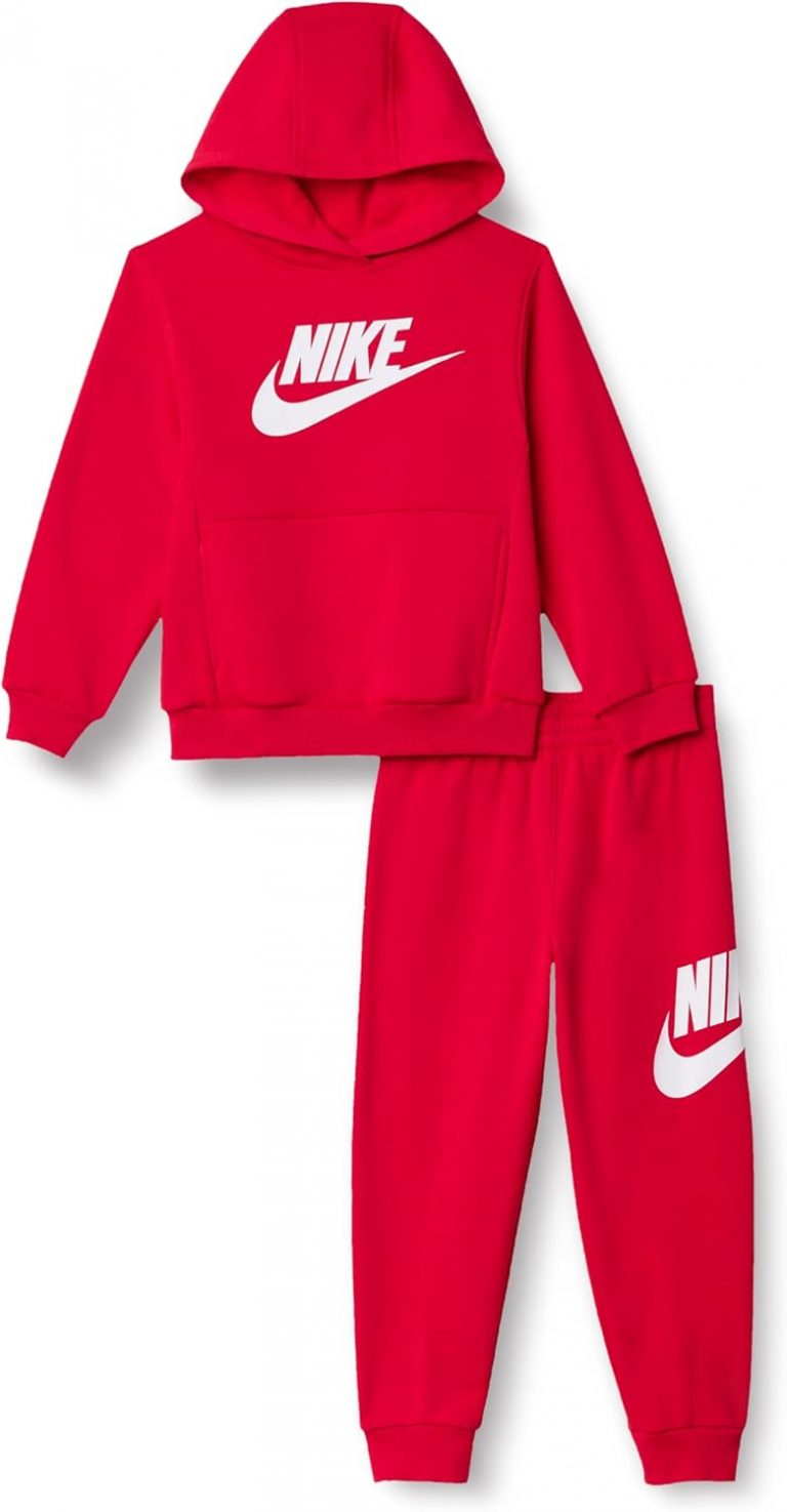 Nike Club Fleece Trainingsanzug für Kinder, Rot, Code 86L135-U10, rot/weiß, 4-5 Jahre31.99€ ➡️ https://www.amazon.de/dp/B0CFG4JVGM/?tag=preisfehlerheute-21