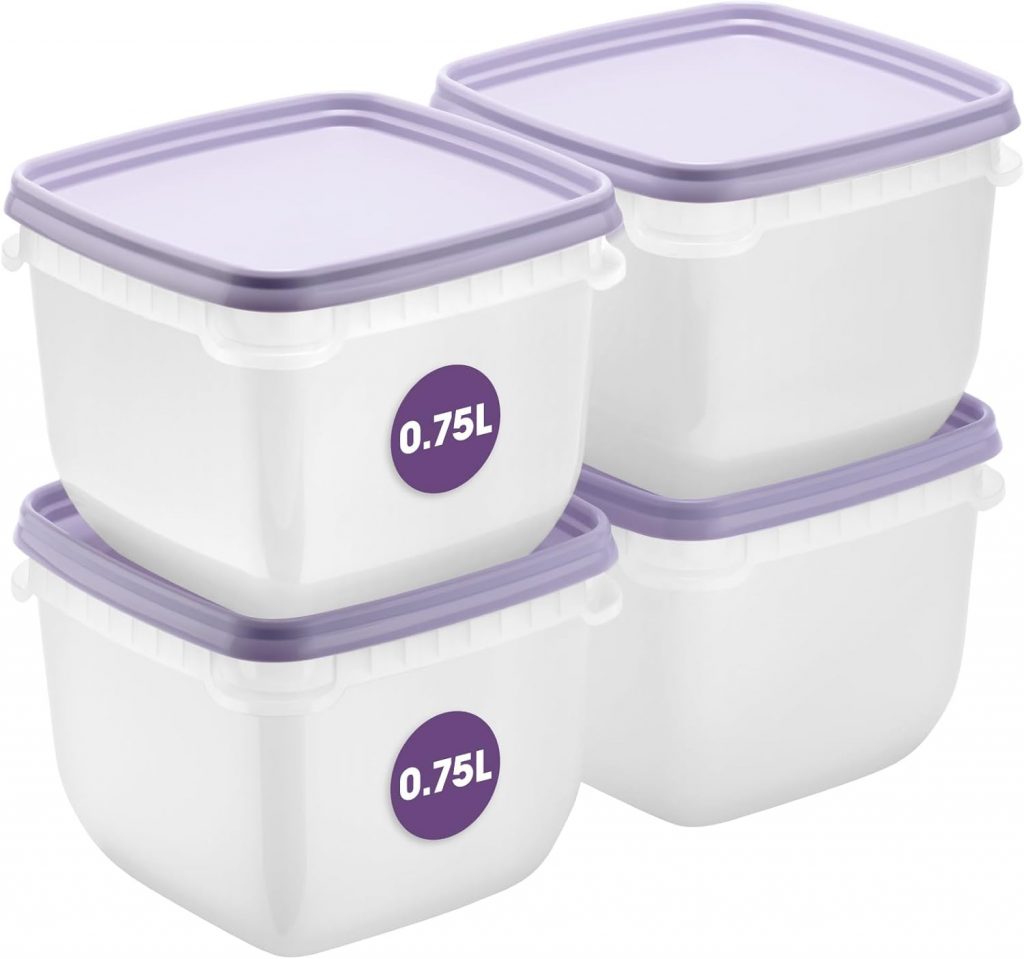 SmartStore Frischhaltedosen mit Deckel und Kühlschrank Organizer 0.75L 4er Set | Geeignet für Kühlschrank und Gefrierschrank | BPA freie meal prep boxen | Gefrierbox Set2.99€ ➡️ https://www.amazon.de/dp/B07DPRQ1T4/?tag=preisfehlerheute-21