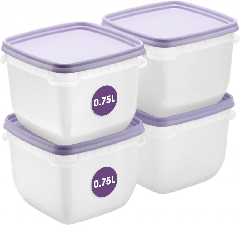 SmartStore Frischhaltedosen mit Deckel und Kühlschrank Organizer 0.75L 4er Set | Geeignet für Kühlschrank und Gefrierschrank | BPA freie meal prep boxen | Gefrierbox Set2.99€ ➡️ https://www.amazon.de/dp/B07DPRQ1T4/?tag=preisfehlerheute-21
