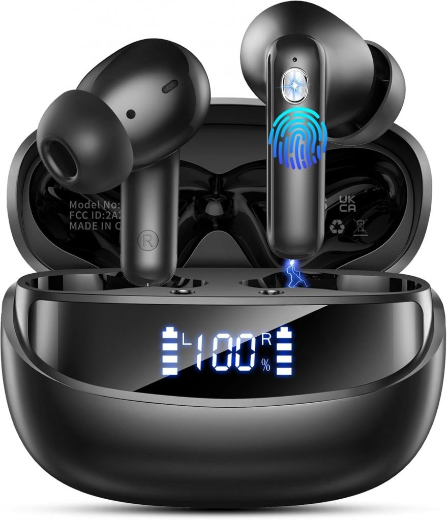 👑 Nerunsa Bluetooth Kopfhörer, Kopfhörer Kabellos Bluetooth 5.4 HiFi Stereo, In Ear Kopfhörer mit ENC Noise Cancelling Mic, 50 Std Spielzeit Kabellose Kopfhörer mit 2D Bass LED-Anzeige24,99€ statt 43,80€ – 43,0 🔥🚚 Verkauft und Versand durch 1,160 Bewertungen: 4.4 / 5.0 ⭐️⭐️⭐️⭐️🛒 zu Amazon https://www.amazon.de/dp/B0FS11Y967/?th=1&tag=preisfehlerheute-21#038;psc=1&tag=preisfehlerheute-21