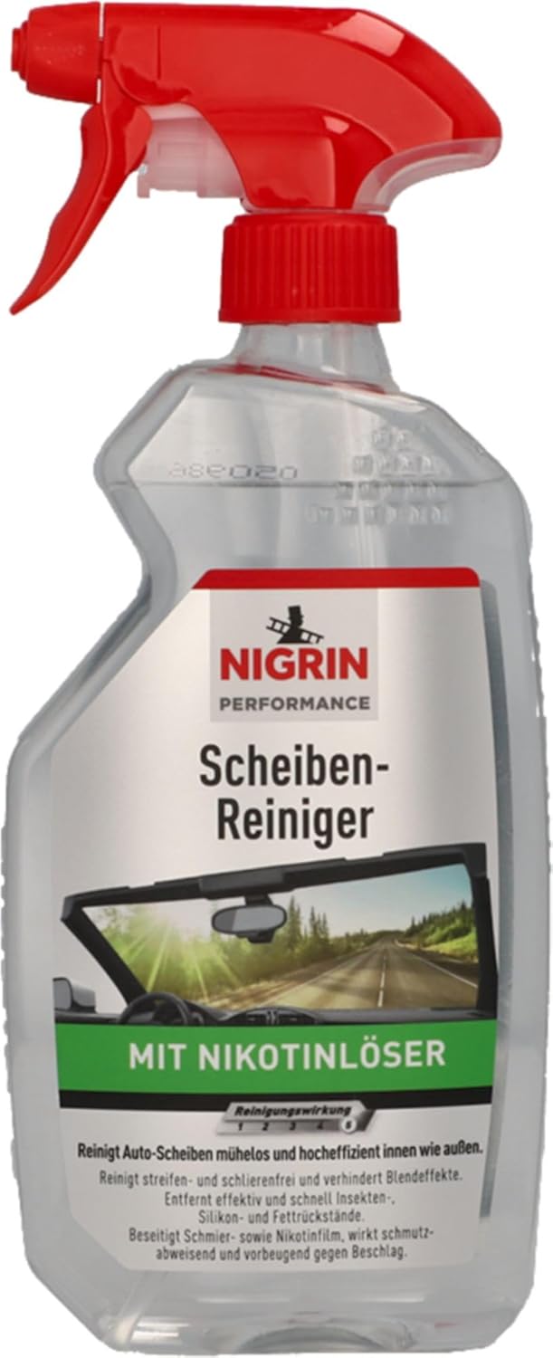 NIGRIN Scheibenreiniger, reinigt mühelos und effizient, reduziert Blendeffekte und Lichtreflektion, 500ml, Farblos3,99€ statt 6,99€➡️ https://www.amazon.de/dp/B001B4QAVC/?tag=preisfehlerheute-21