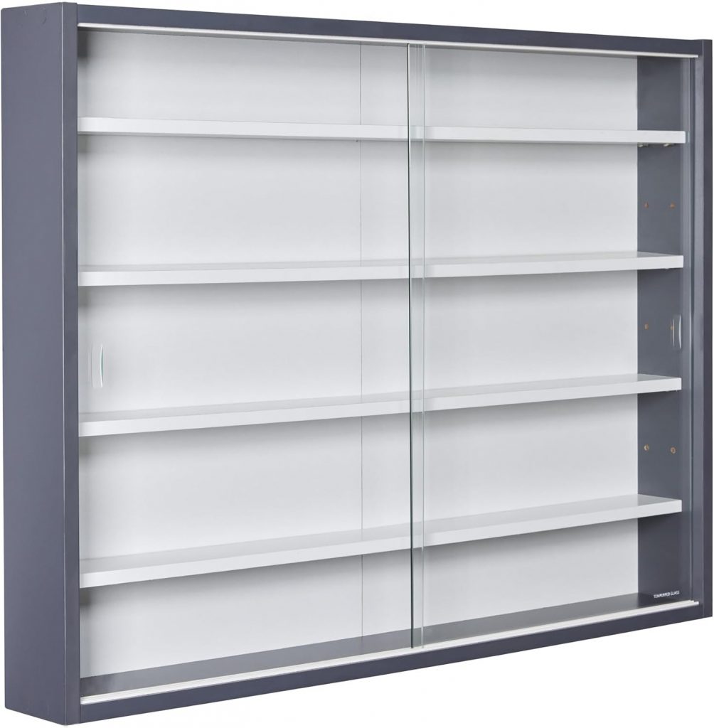 Inter Link – Sammlervitrine – Hängevitrine – Wandregal – Glasvitrine – Wandvitrine – Hängeregal – Schaukasten – MDF – Grau/Weiß (80x60x9.5 cm) Collecty Grau41,99€ statt 79,99€➡️ https://www.amazon.de/dp/B09PGGGDHK/?tag=preisfehlerheute-21