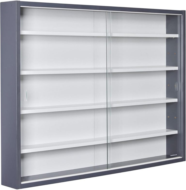 Inter Link - Sammlervitrine - Hängevitrine - Wandregal - Glasvitrine - Wandvitrine - Hängeregal - Schaukasten - MDF - Grau/Weiß (80x60x9.5 cm) Collecty Grau41,99€ statt 79,99€➡️ https://www.amazon.de/dp/B09PGGGDHK/?tag=preisfehlerheute-21