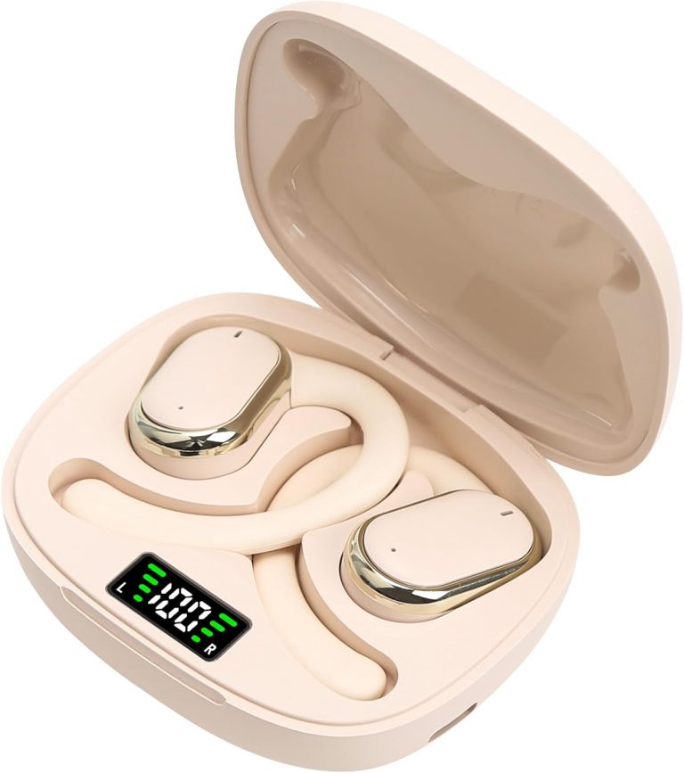 ROTRES Bluetooth Kopfhörer Sport, Kopfhörer Kabellos Bluetooth In Ear, Noise Cancelling Ohrhörer, Ultraleicht Wireless Earbuds, LED Anzeige(Hautfarbe10.99€ 2× in den Warenkorb 🧺➡️ https://www.amazon.de/dp/B0CR5C2RCD/?tag=preisfehlerheute-21