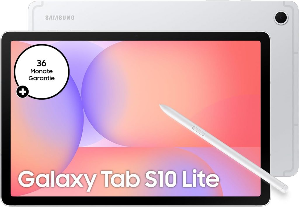 🤴 Samsung Galaxy Tab S10 5G Lite AI Tablet, Android Tablet, 6 GB RAM, 128 GB Speicher, 27,7 cm/10,9" Display mit 90 Hz, Inkl. S Pen, 5G, Silver, 3 Jahre Herstellergarantie [Exklusiv auf Amazon]367,69€ statt 459,00€ – 2 🔥🚚 Verkauft und Versand durch Red Tech GmbH76 Bewertungen: 4.4 / 5.0 ⭐️⭐️⭐️⭐️🛒 zu Amazon https://www.amazon.de/dp/B0FJS96SQ5/?th=1&tag=preisfehlerheute-21#038;psc=1&tag=preisfehlerheute-21
