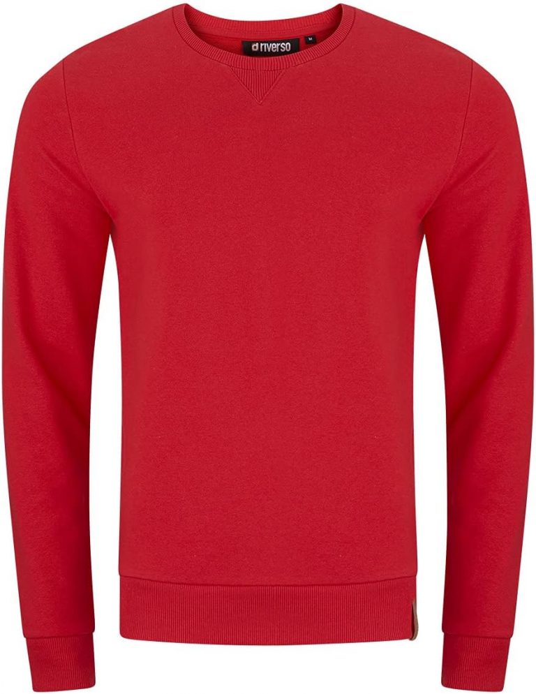 riverso Pullover Herren RIVPhillip Regular Fit Sweatshirt Rundhals Langarm Rot L, Größe:L, Farbe:Middle Red (15300)7.99€ statt 39.99€➡️ https://www.amazon.de/dp/B098DQ14XT/?tag=preisfehlerheute-21