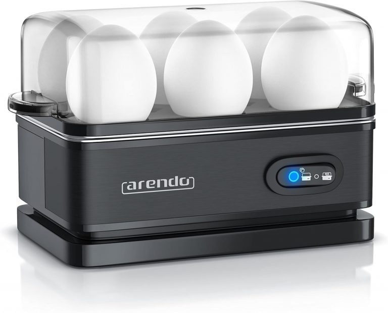 Arendo - Eierkocher Edelstahl mit Warmhaltefunktion - Kipp-Funktionsschalter mit Indikationsleuchte - frei wählbarer Härtegrad - rostfreier gebürsteter Edelstahl - BPA-frei - in Schwarz24,71€ statt 32,85€➡️ https://www.amazon.de/dp/B0C3W9Q32S/?tag=preisfehlerheute-21