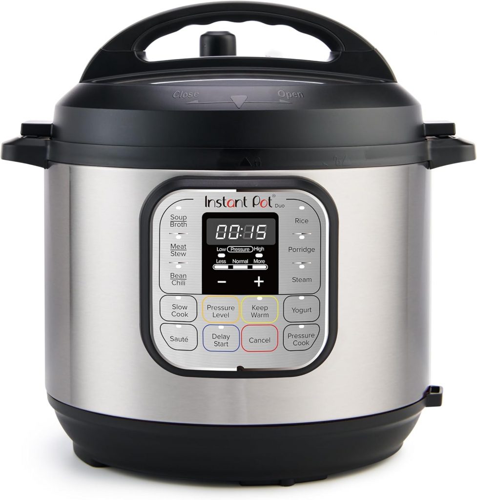 Instant Pot Duo 7-in-1-Multikocher 5,7 l – gebürstetes Edelstahl, großer Schnellkochtopf, Schongarer, Reiskocher, Sauteuse, Joghurtbereiter, Dampfgarer und Speisenwärmer, spülmaschinenfest64,99€ statt 109,99€➡️ https://www.amazon.de/dp/B08Z4HCGDH/?tag=preisfehlerheute-21