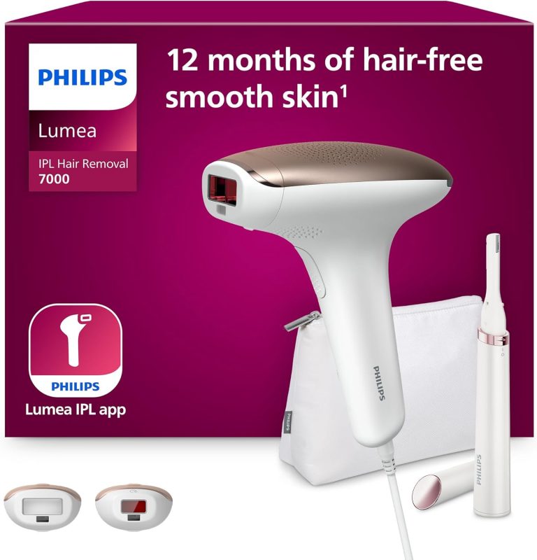 Philips Lumea IPL 7000 Series Haarentfernungsgerät – Alternative zur Laserhaarentfernung – 2 Aufsätze für Körper & Gesicht, inkl. Korrekturtrimmer (BRI921/00)189.00€ ➡️ https://www.amazon.de/dp/B07F1SLX32/?tag=preisfehlerheute-21