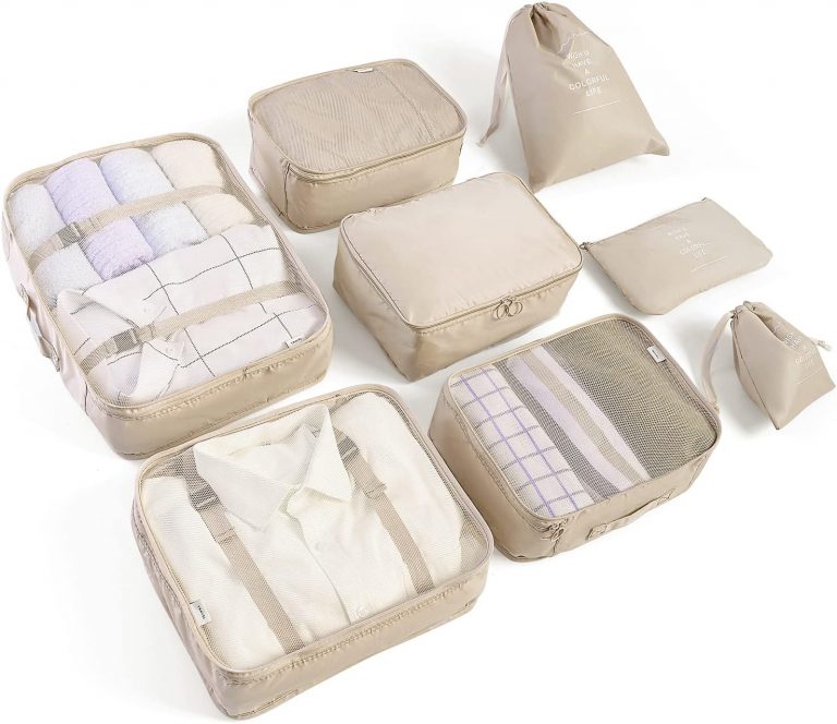 BillyBath Koffer Organizer set, Packing Cubes Kleidertaschen Schuhbeutel Reiseorganizer Packwürfel Kosmetik Travel Organizer Packtaschen für Koffer (8 teilig, Beige)4.98€ statt 19.99€➡️ https://www.amazon.de/dp/B09J4F1ZX6/?tag=preisfehlerheute-21