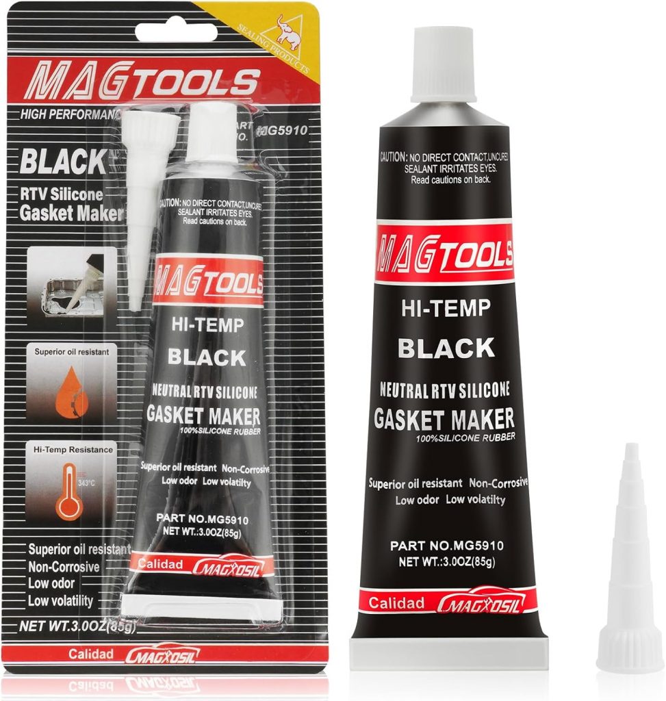 flintronic Dichtmasse Motor, 85ml Motordichtmasse, Ölbeständig Hochtemperatur Silikon Dichtmasse, Zylinderkopfdichtung Dichtmittel, Dichtsilikon Dichtungsmasse für Autos Motorräder Reparatur(Schwarz)6,69€ statt 7,99€➡️ https://www.amazon.de/dp/B0DJ38SXTT/?tag=preisfehlerheute-21