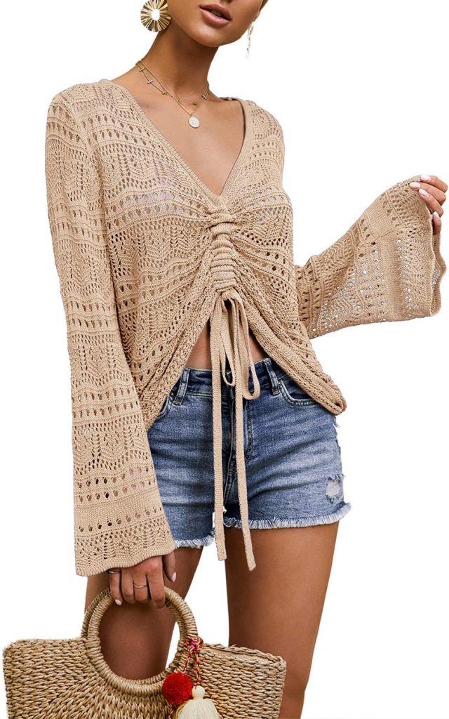 🤴 Saodimallsu Damen Pullover Flowy Oversized Langarm Frühling Sommer Strickpullover V-Ausschnitt Crochet Sexy Tops21,83€ statt 31,98€ – 32,0 🔥🚚 Verkauft von Saodimallsuo und Versand durch Amazon2,987 Bewertungen: 4.4 / 5.0 ⭐️⭐️⭐️⭐️🛒 zu Amazon https://www.amazon.de/dp/B08T1LJN74/?th=1&tag=preisfehlerheute-21#038;psc=1&tag=preisfehlerheute-21