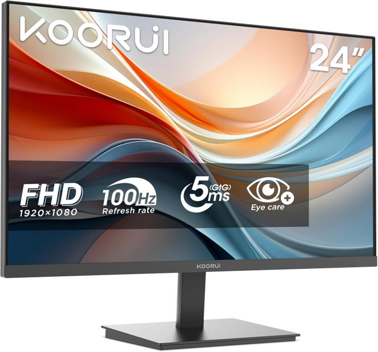 🤴 KOORUI E2412F 24 Zoll Monitor, FHD 1920 x 1080 100Hz PC Monitor, HDMI 1.4, Eye Care Bildschirm, 5ms GtG 5° bis 15° neigbar, VESA 100 x 100mm79,98€ statt 109,99€ - 28,00 % 🔥🚚 Verkauft durch Amazon und Versand durch Amazon699 Bewertungen: 4.4 / 5.0 ⭐️⭐️⭐️⭐️🛒 zu Amazon https://www.amazon.de/dp/B0DHNR2V4T/?amp%3Btag=preisfehlerheute-21&amp%3Bth=1&amp%3Bpsc=1&tag=preisfehlerheute-21