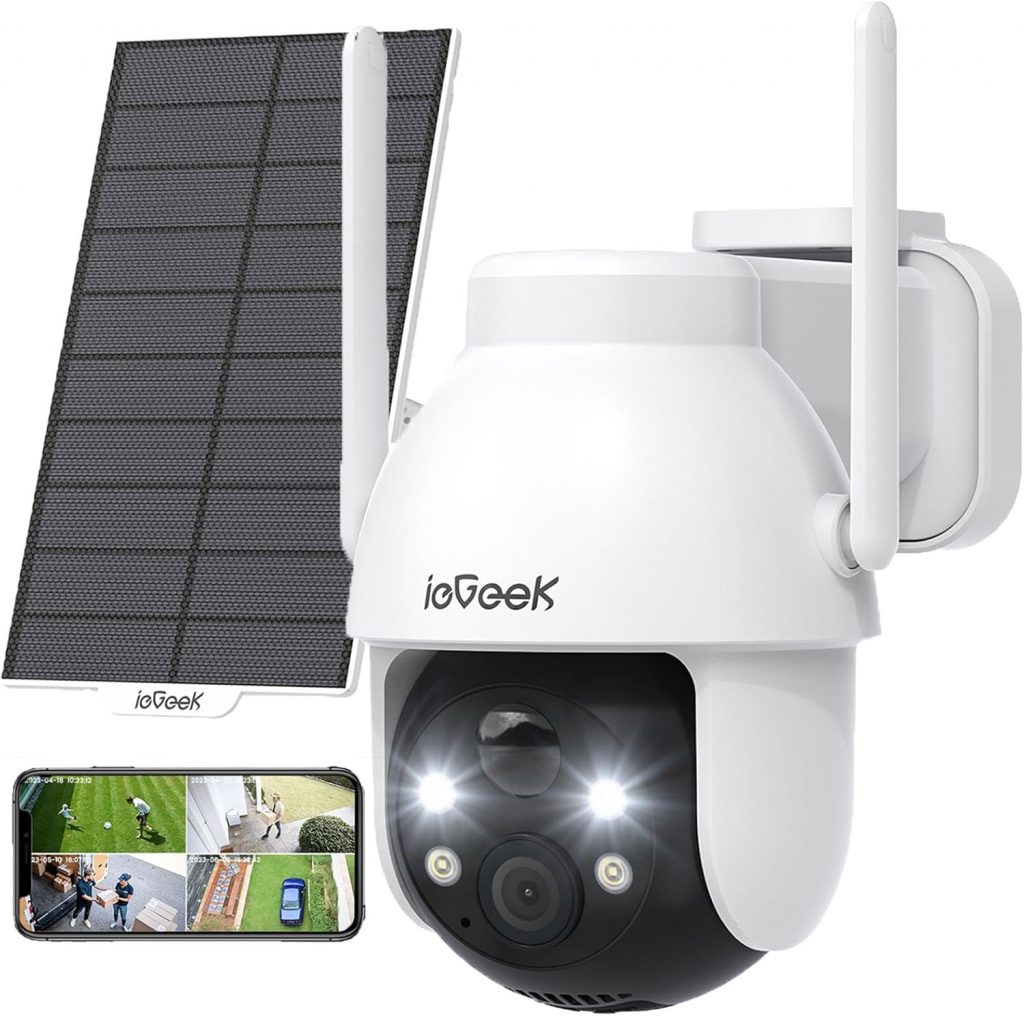 👑 ieGeek 2K 3MP Überwachungskamera Aussen Solar, 360° PTZ Kamera Aussen Akku, 2.4GHz Kabellos Überwachungskamera mit PIR Bewegungsmelder,Farb-Nachtsicht, 2-Wege-Audio, IP6541,64€ statt 63,69€ – 35,0 🔥🚚 Verkauft von ieGeek Guardian und Versand durch Amazon810 Bewertungen: 4.3 / 5.0 ⭐️⭐️⭐️⭐️🛒 zu Amazon https://www.amazon.de/dp/B0CN6T3SQG/?th=1&tag=preisfehlerheute-21#038;psc=1&tag=preisfehlerheute-21